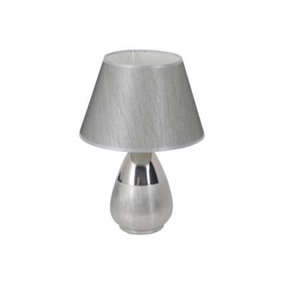 Näve Leuchten „Metall-Tischleuchte „“Grado““ h: 44cm“ silber | 04003222865736