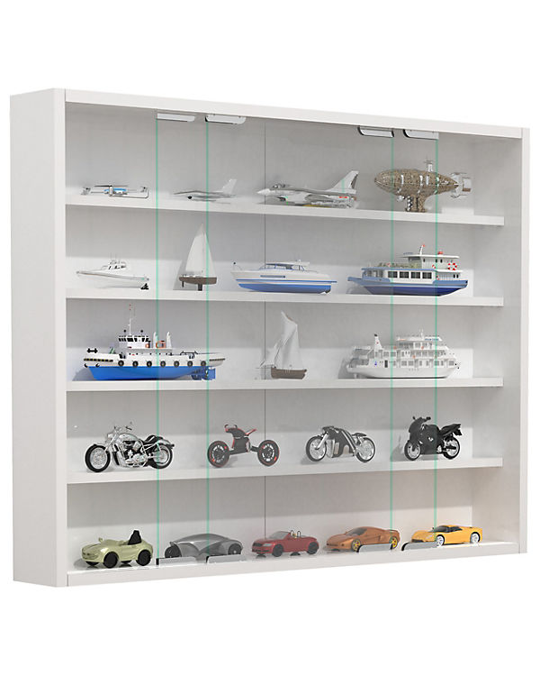 VCM Holz Glas Hängevitrine Wandvitrine Sammel Deko Sammler Vitrine Agisa L weiß | 04051814418839 VCM Holz Glas Hängevitrine Wandvitrine Sammel Deko Sammler Vitrine Agisa L weiß | 04051814418839