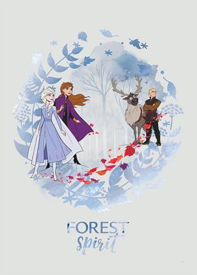 KOMAR Wandbild – Frozen Spirit – Größe: 50 x 70 cm mehrfarbig Gr. one size | 04055065167416