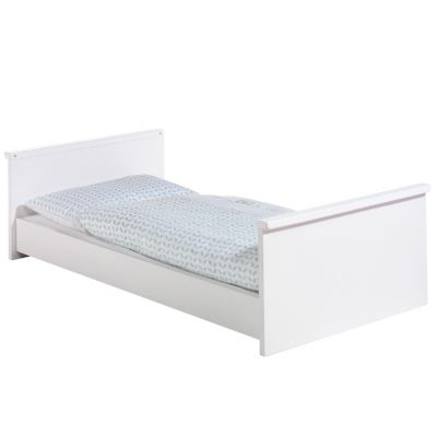 Komplett Kinderzimmer MAXIMO WEIß, 3-tlg. (Kinderbett,Umbauseiten