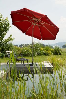 Sonnenschirm "Orlando" Ø270 cm, rot, Schneider-Schirme | yomonda