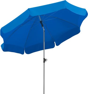 Vorschaubild von Sonnenschirm ´´Locarno´´ Ø200 cm blau Vorschaubild von Sonnenschirm ´´Locarno´´ Ø200 cm blau