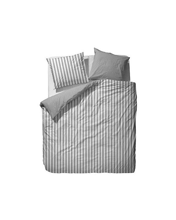 Marc O’Polo „Satin Bettwäsche „“Classic Stripe“““ weiß/grau Gr. 200 x 220 + 2 x 80 x 80 | 08715944277150 Marc O’Polo „Satin Bettwäsche „“Classic Stripe“““ weiß/grau Gr. 200 x 220 + 2 x 80 x 80 | 08715944277150