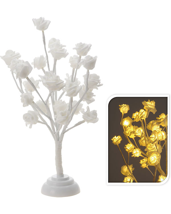 Koopman „Lichtobjekt „“Rosenbaum““, warmweiß, 24 LEDs, H40 cm, batteriebetrieben“ | 08718158705198 Koopman „Lichtobjekt „“Rosenbaum““, warmweiß, 24 LEDs, H40 cm, batteriebetrieben“ | 08718158705198