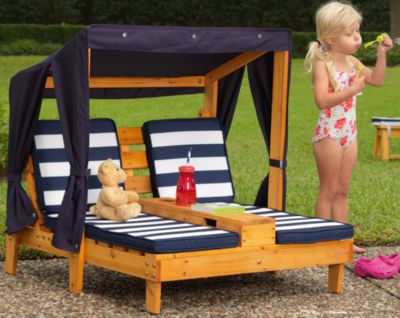 Duo-Liegestuhl mit Tassenhaltern, , KidKraft | yomonda