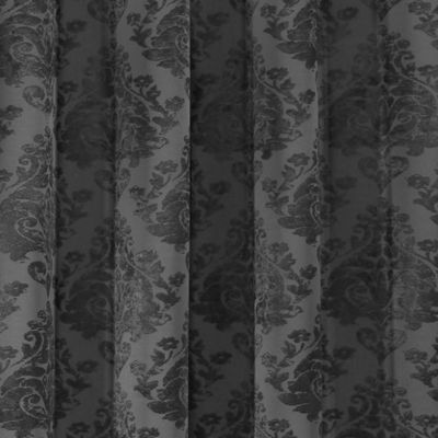 Vorhang Mit Schlaufen Eve 245x135 Cm Schwarz Yomonda