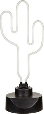 Leuchtfigur "Neon Kaktus" H40 cm