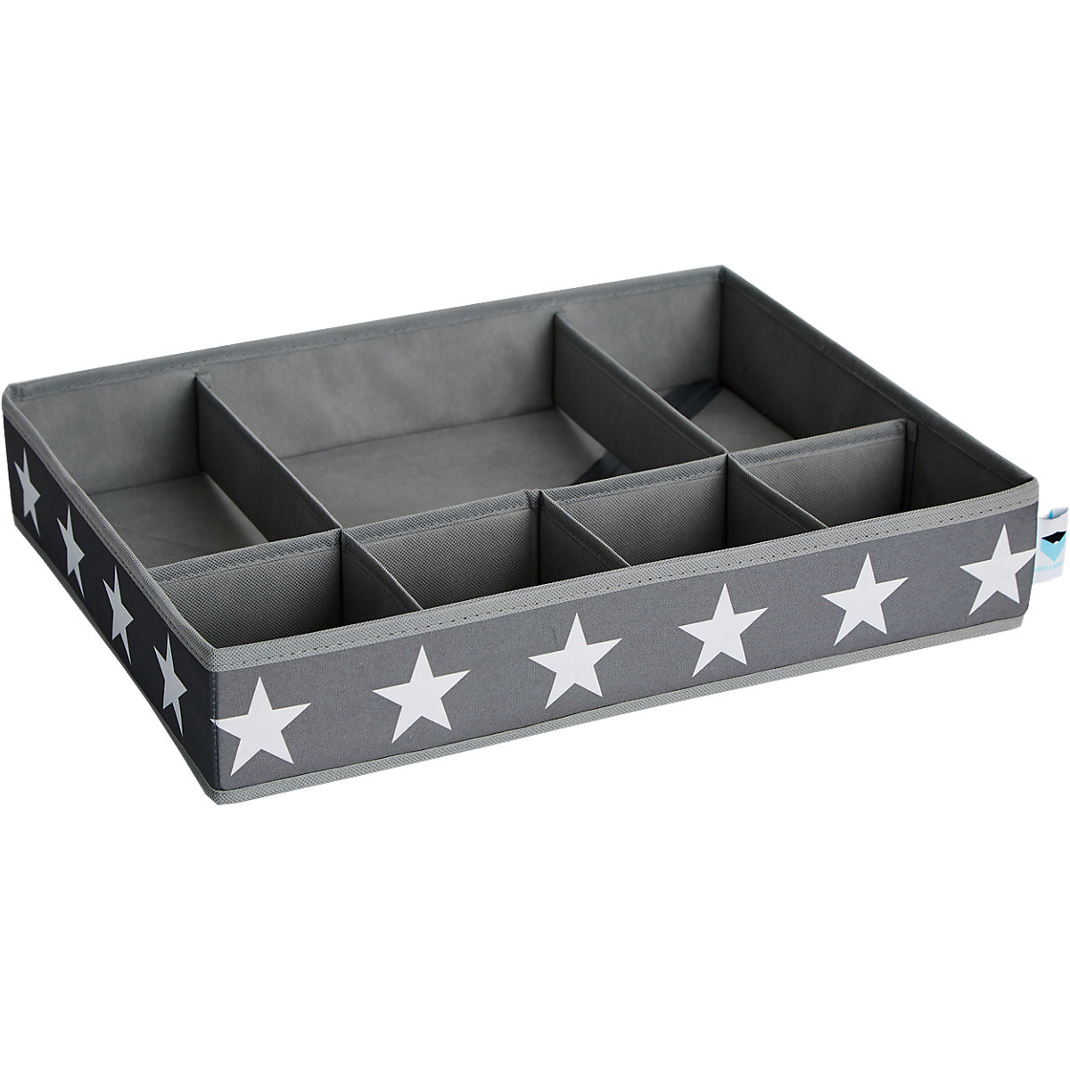 Wäschesortierer mit 7 Fächern 45 x 35 cm, weiß, STORE IT! | yomonda