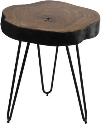 Massivholz Beistelltisch BAGLI 35 x 35 cm