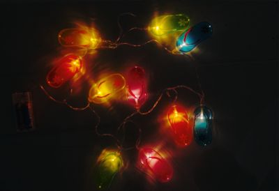 Lichterkette "Flip Flop", warmweiß, 10 LEDs, 1,65m, batteriebetrieben 2