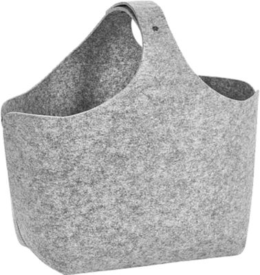 Filz Aufbewahrungskorb, grau, Zeller Present | yomonda