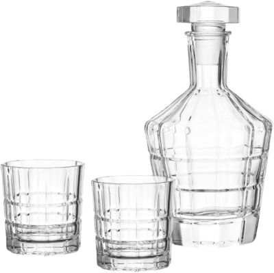 LEONARDO „3tlg. Whiskyset „“Spiritii““ mit Karaffe“ farblos | 04002541227652