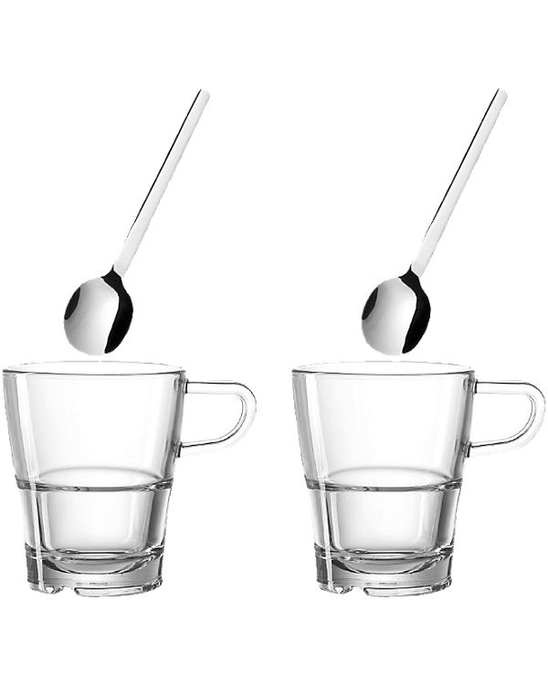 LEONARDO „4tlg. Henkelbecher-Set „“Senso“““ farblos | 04002541240231 LEONARDO „4tlg. Henkelbecher-Set „“Senso“““ farblos | 04002541240231