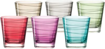 LEONARDO „6er-Set  Becher „“Vario““ klein“ mehrfarbig | 04002541472861