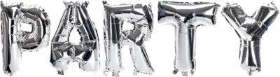 Folienballon-Girlande "Party"