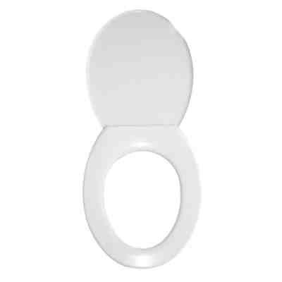 WC Klo Sitz Toilettendeckel Deckel Brille Toilettensitz Klodeckel Como Thermoplast Verstellbare Edelstahlscharniere