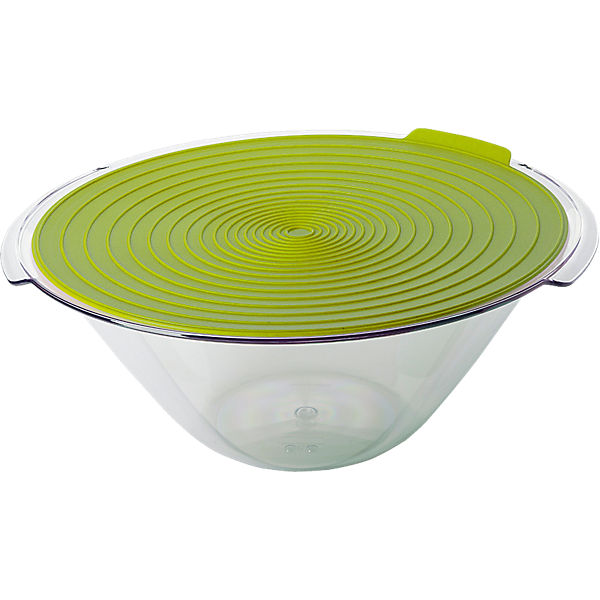 Salatschüssel "Fresh" mit Deckel Ø30 cm, grün, WESTMARK