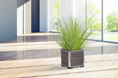 Pflanzgefäß WPC Pflanzkasten, braun, Gartenfreude | yomonda
