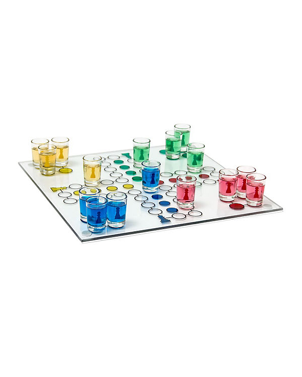 relaxdays Drinking Ludo Spiel transparent | 04052025101817 relaxdays Drinking Ludo Spiel transparent | 04052025101817