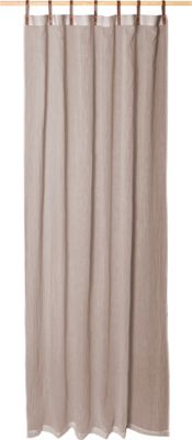 Vorhang Mit Schlaufen Evi 135x245 Cm Grau Magma Yomonda