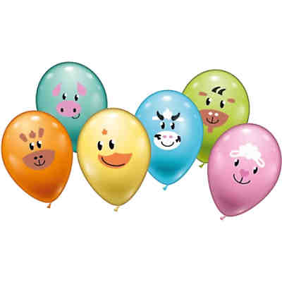 Ballons Animal Smile, 15 Stück