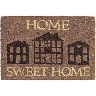 Kokos Fußmatte "Home Sweet Home" 40x60 cm