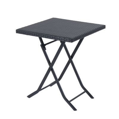 Gartenmöbel als 3-teiliges Set, schwarz, Outsunny | yomonda