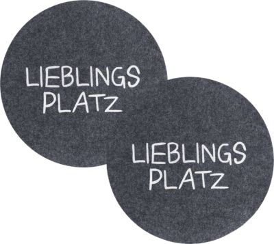 Platzset "Avaro Lieblingsplatz" Ø 38x0,5cm