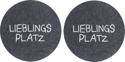 Platzset "Avaro Lieblingsplatz" Ø 38x0,5cm 2