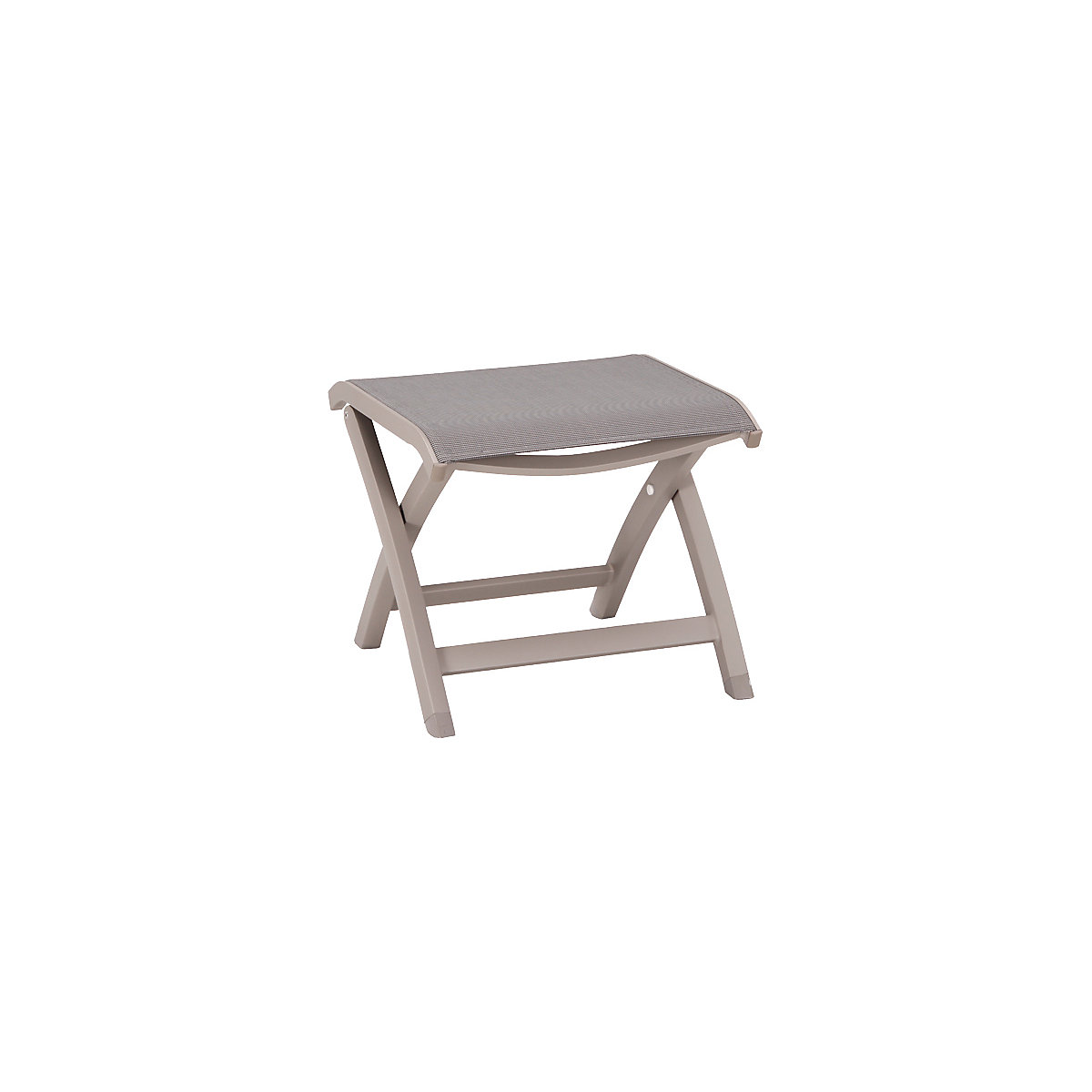 Fuß-Hocker, grau, Best Freizeitmöbel | yomonda