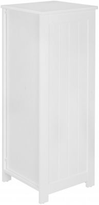 Badschrank PATTI Landhausstil 30x83x30 cm weiß Badezimmerschrank 4