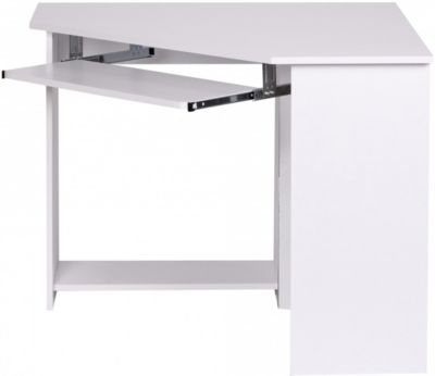 Eck-Computertisch, weiß | yomonda