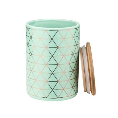 QUEEN IT Aufbewahrungsdose Zickzack 1000ml, gold, BUTLERS | yomonda