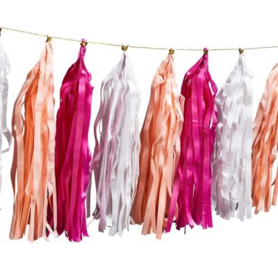 Quasten-Girlanden "BANNER DAY Quasten Girlande" 15 Stück