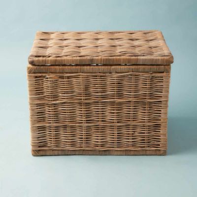 Rattan Truhe 55x38x48 cm, braun, BUTLERS | yomonda