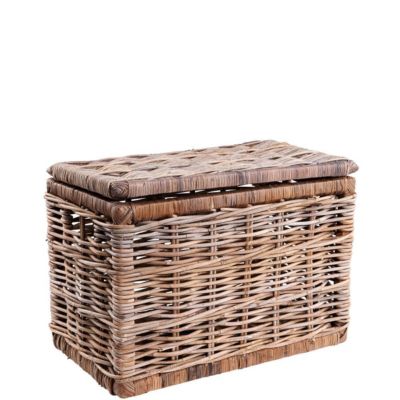 Rattan Truhe 55x38x48 cm, braun, BUTLERS | yomonda