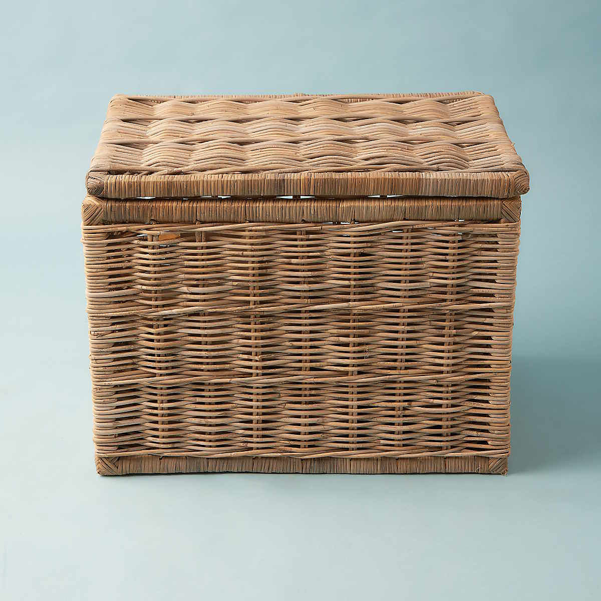 Rattan Truhe 70x50x56 cm, braun, BUTLERS | yomonda
