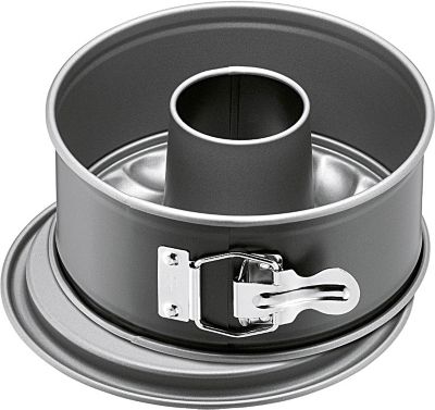 Kaiser Backformen „3-tlg. Springform Set „“Inspiration““ mit Flach- & Rohrboden Ø20 cm“ anthrazit | 04006932659541