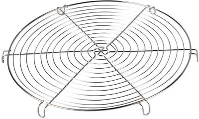 Kuchengitter Ø32 cm, silber, Metaltex | yomonda
