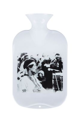 W/ärmflasche mit Pl/üschbezug Frosch Beppo