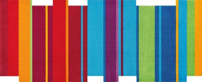 Laufer Decor Living Squares 80x200 Cm Mehrfarbig Decor Yomonda