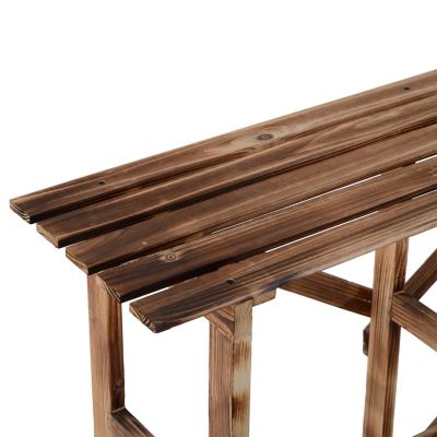 Pflanzentreppe mit 3 Stufen, beige, Outsunny | yomonda