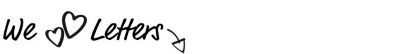We <3 Letters
