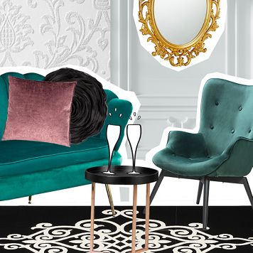 Wohnstil: Glamourös